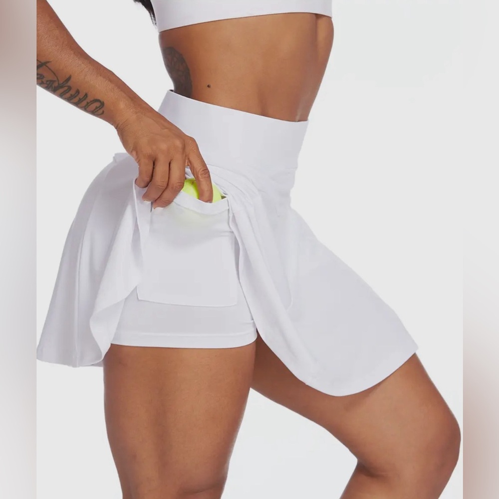 One Sport Culottes Athletic Tennis Skort Skirt Combo All In One Set